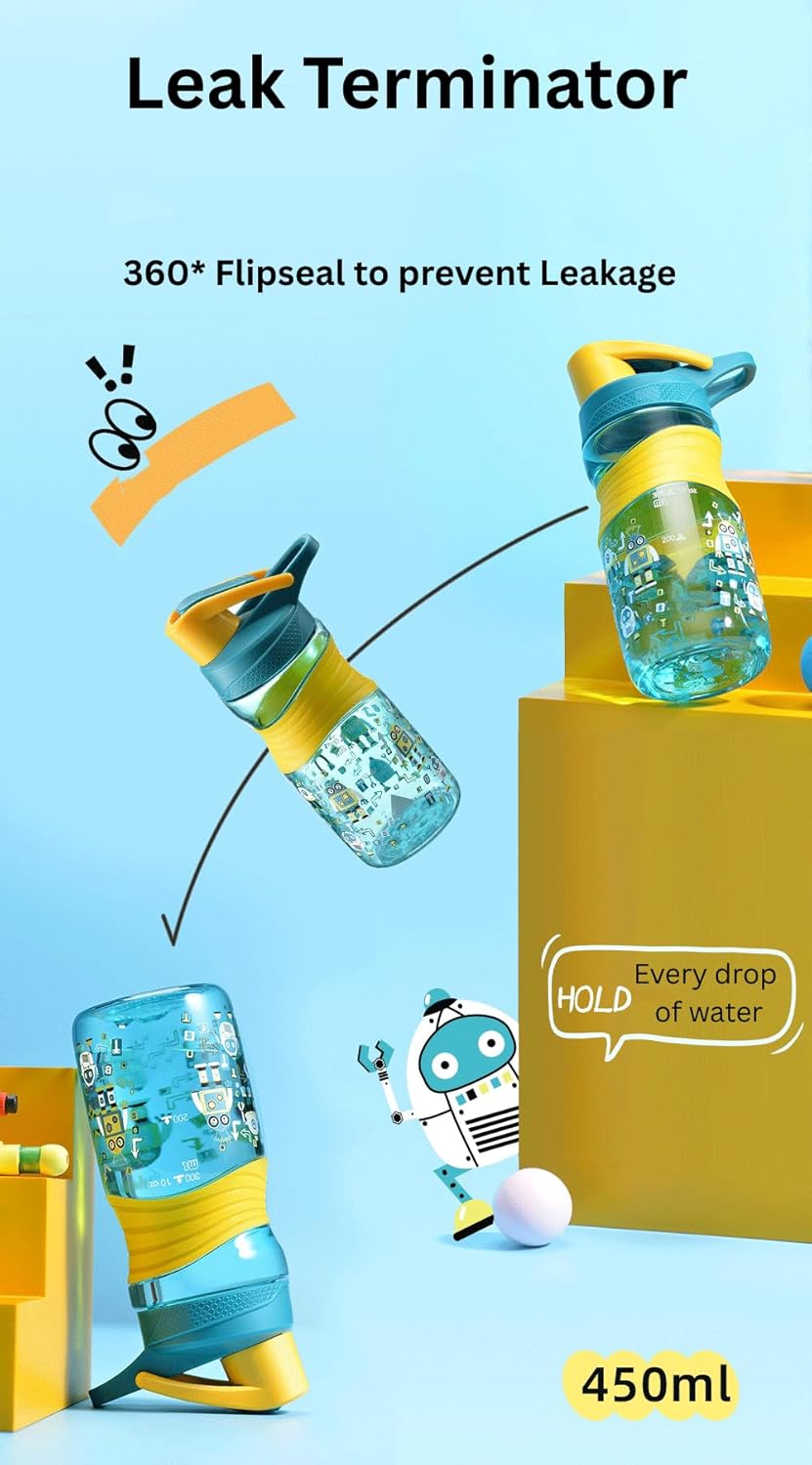 School Kids Water Bottle- 450 ml