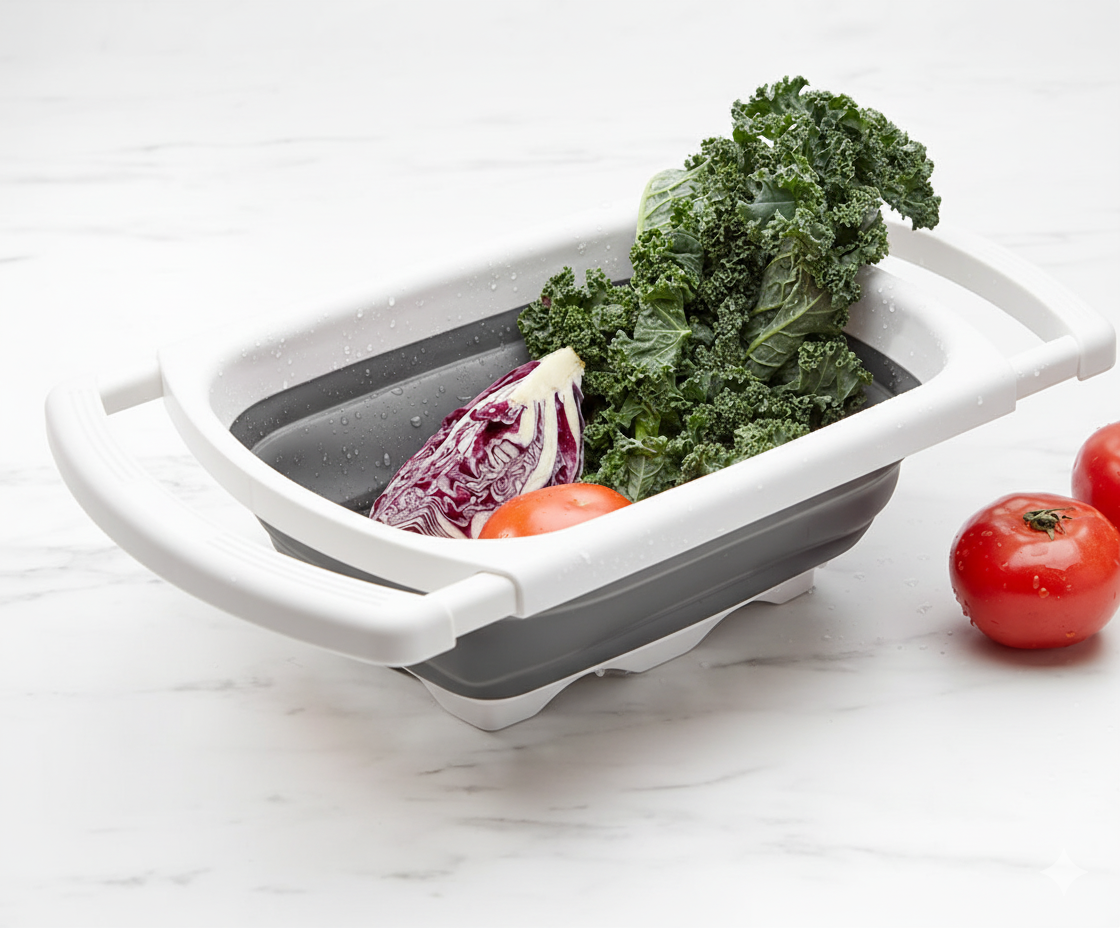 Expandable Colander & Drain Basket - 7 Litre