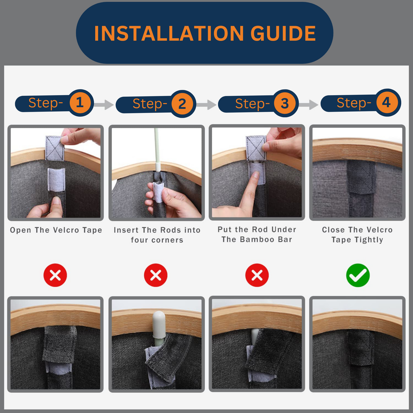 Wardrobe Bundle (2 pcs) - 1pc Laundry Bag, 1pc Wardrobe Organiser