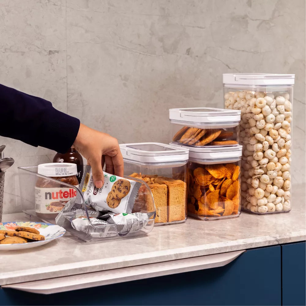Fliplok Airtight Container 700ml | Kitchen Jar – StacPro