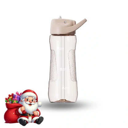 SLIDER Sport Grip School/Office Water Bottle- Peach, 750 ml