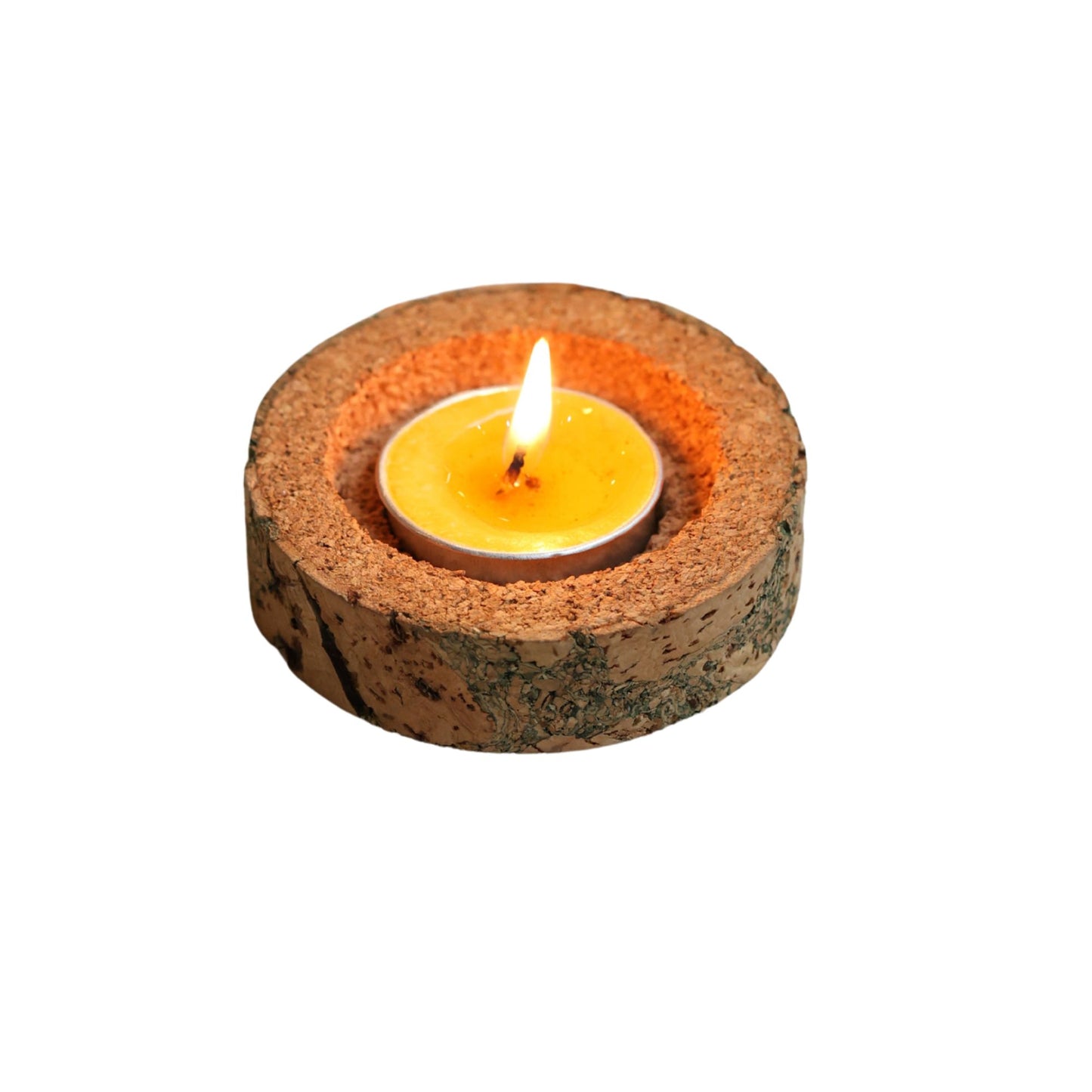 Cork Tea Lights Holders