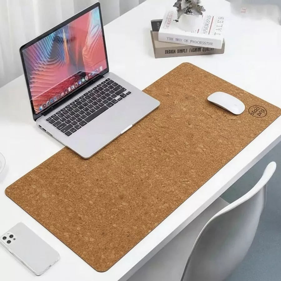StacPro Natural Cork Laptop Mat | Eco-Friendly, Heat-Resistant, Sustainable Home & Office Accessory