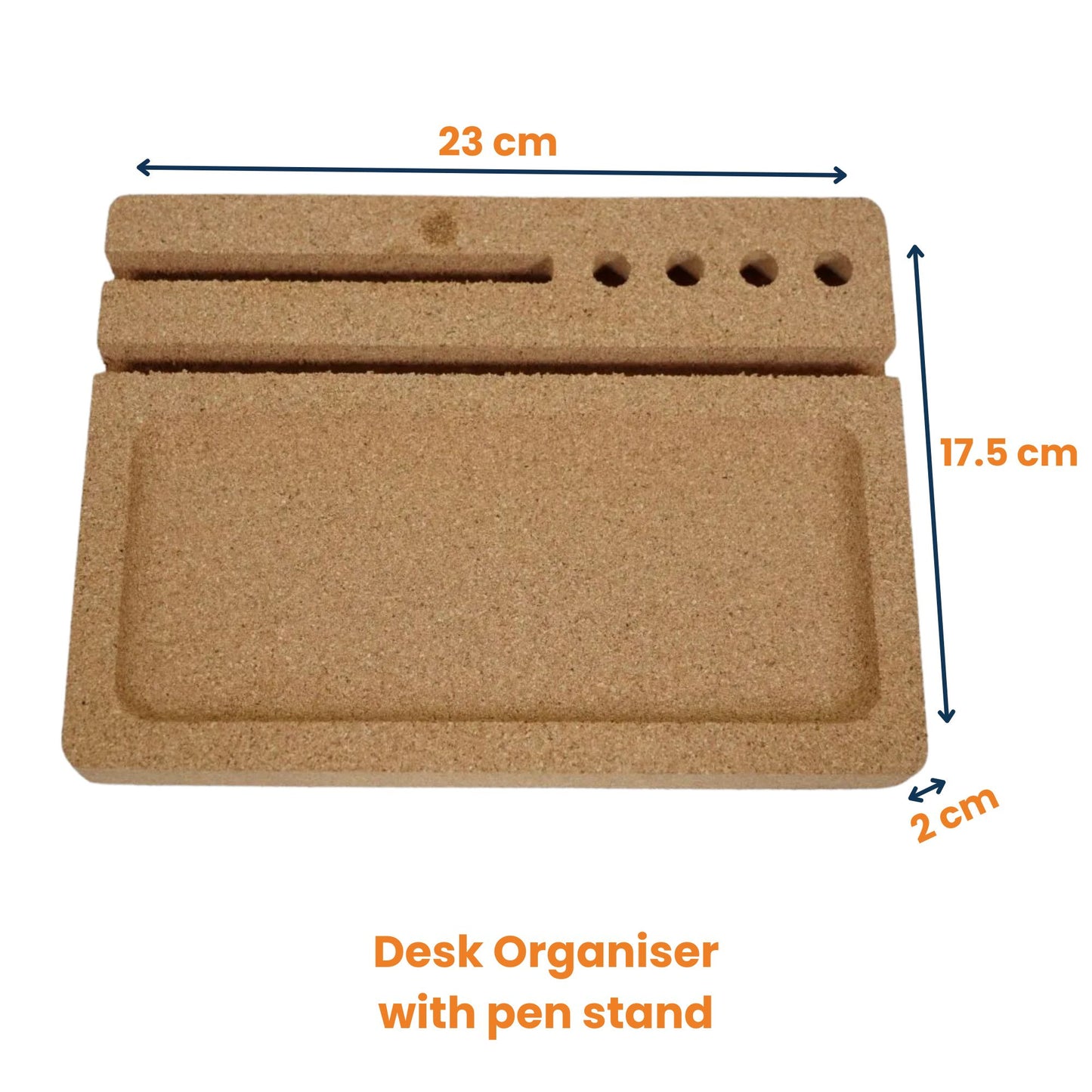 Cork Desk Organiser includng Pen Holder