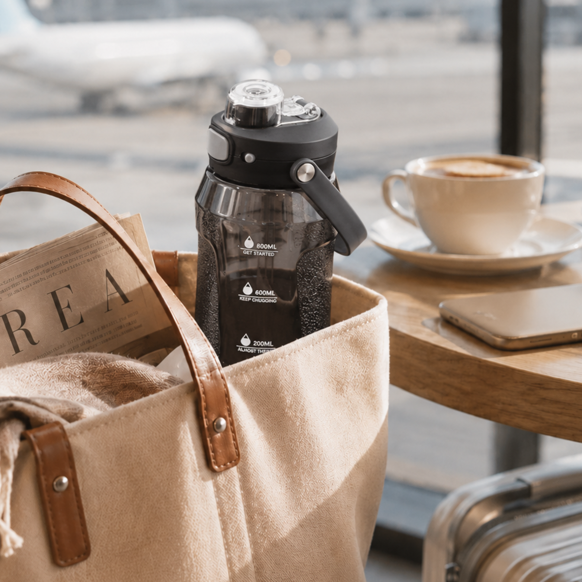 StacPro Tritan Water Bottle — 1000ml | BPA-Free, Leakproof | Sports & Office Hydration Bottle