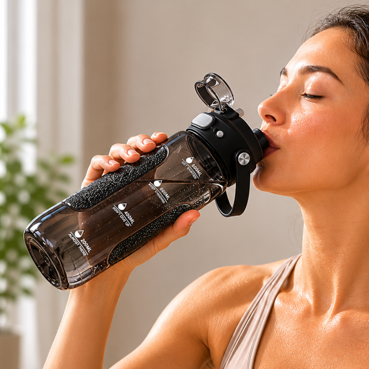 StacPro Tritan Water Bottle — 1000ml | BPA-Free, Leakproof | Sports & Office Hydration Bottle