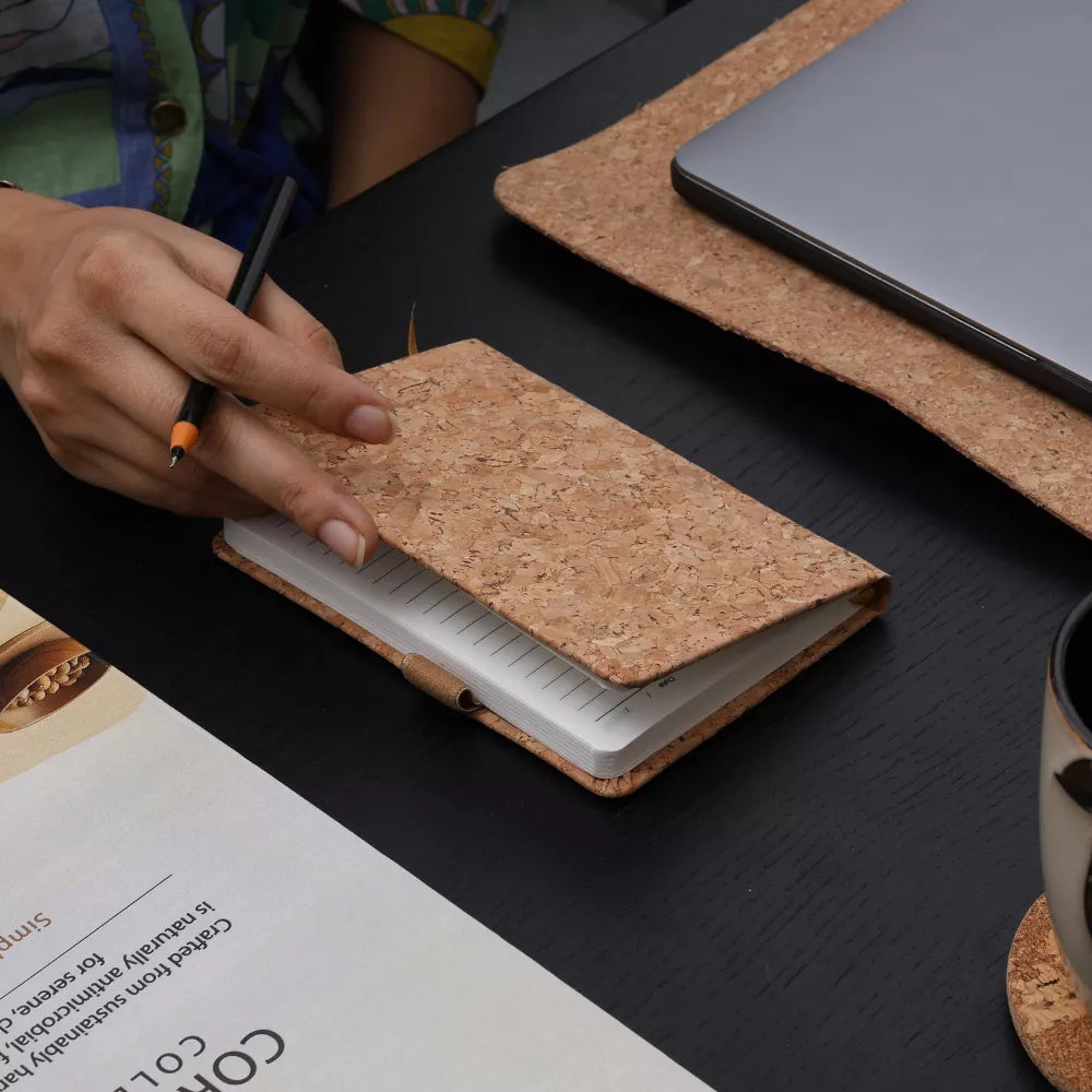 Cork Fabric Diary - A5