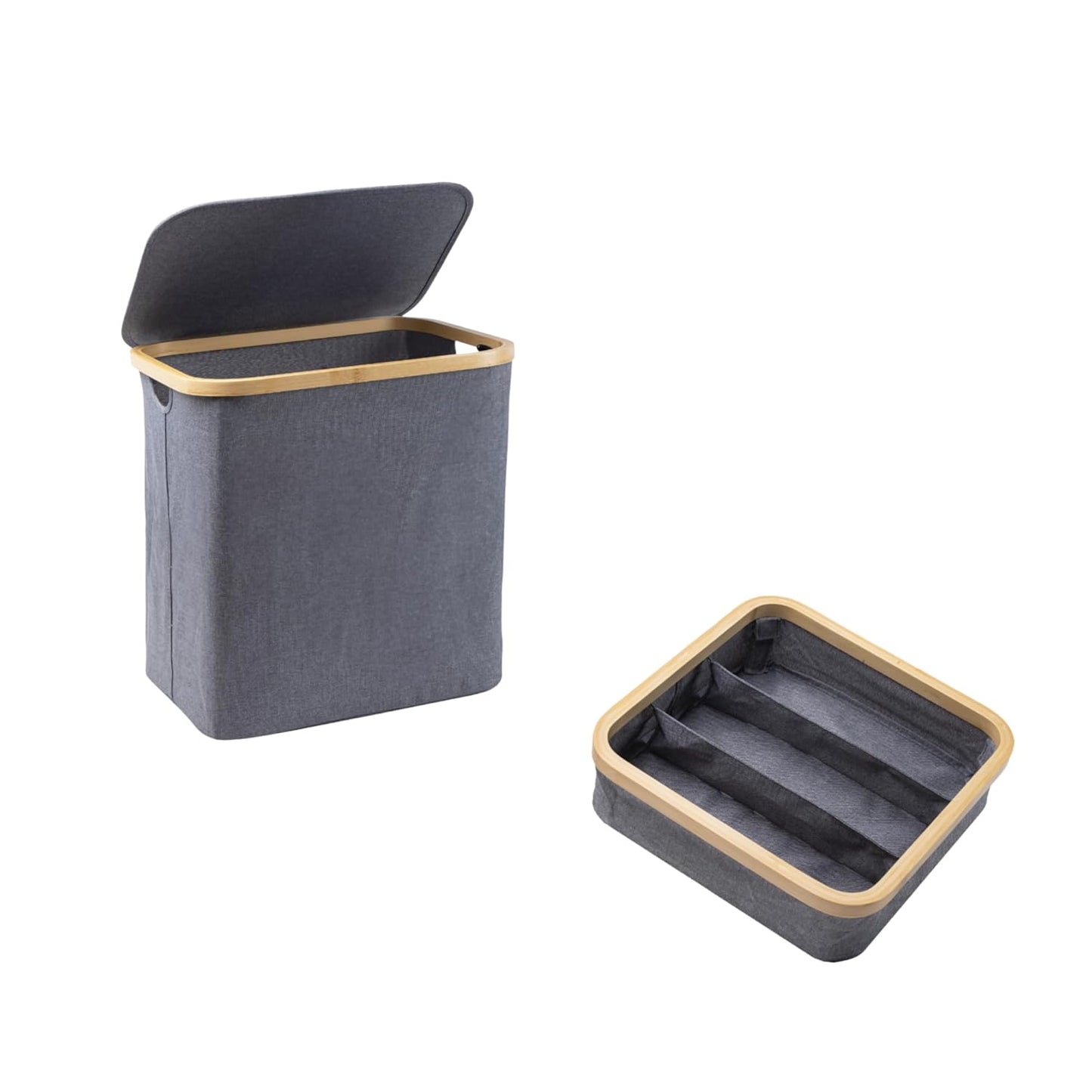 Wardrobe Bundle (2 pcs) - 1pc Laundry Bag, 1pc Wardrobe Organiser