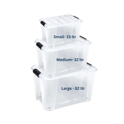 Bulk Box Bundle (3 pcs)- 1pc 15litre, 1pc 32Litre, 1pc 52Litre