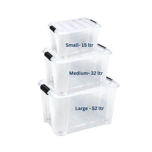 Bulk Box Bundle (3 pcs)- 1pc 15litre, 1pc 32Litre, 1pc 52Litre