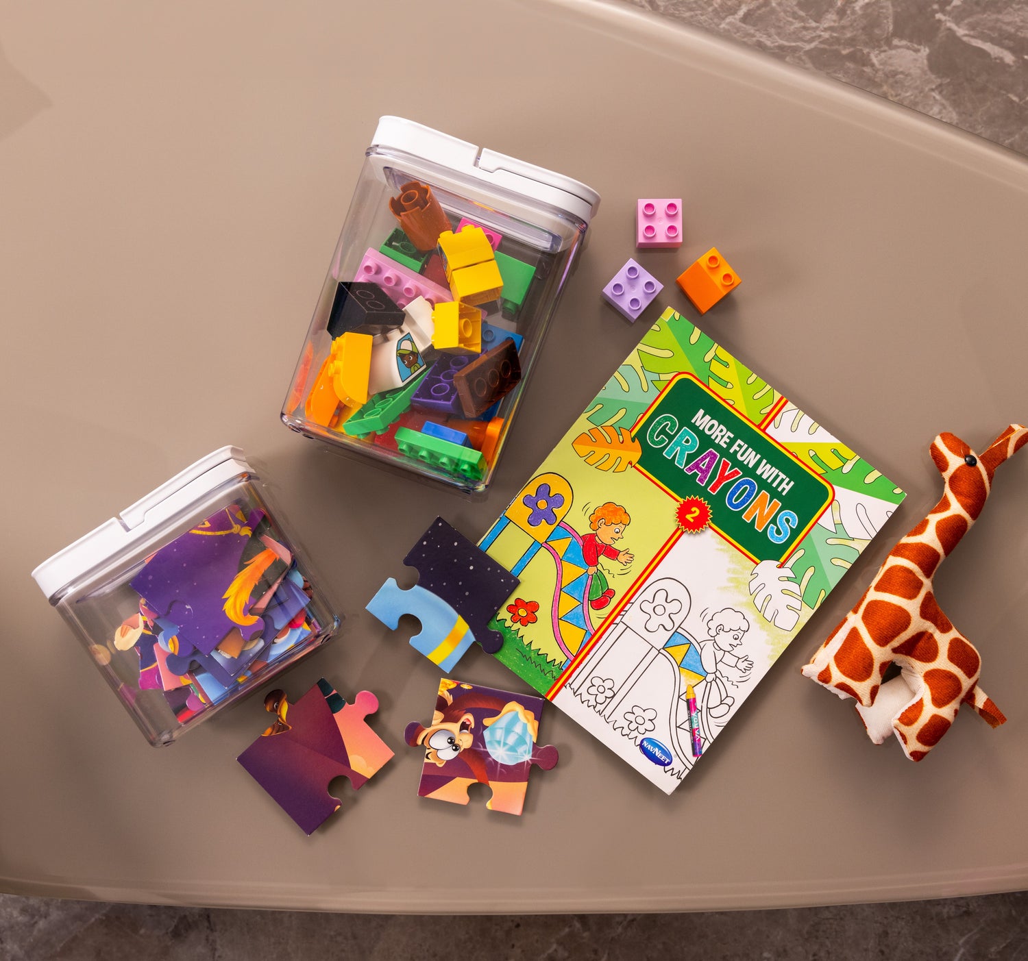 Airtight Kitchen Containers with lock - Modular Food Containers