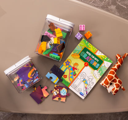 Airtight Kitchen Containers with lock - Modular Food Containers