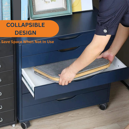 Foldable Wardrobe Organizer - 3-Compartment