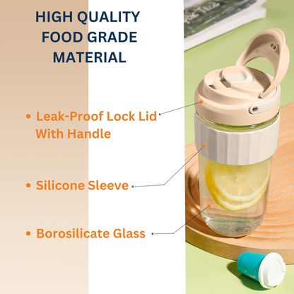 Coffee Tumbler with Strainer / Travel Coffee Mug with Strainer