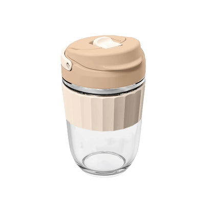 Coffee Tumbler with Strainer / Travel Coffee Mug with Strainer