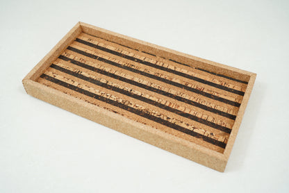 Cork Rectangular Serving Tray