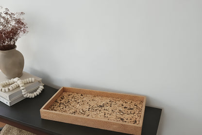 Cork Rectangular Serving Tray