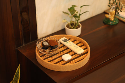 Cork Circular Serving Tray