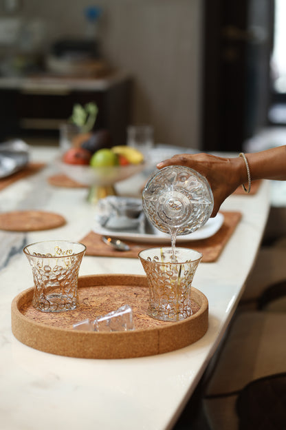 Cork Circular Serving Tray