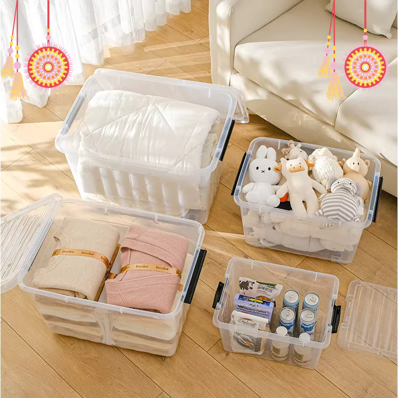 Large Storage Box with Wheels / Large Organiser Boxes