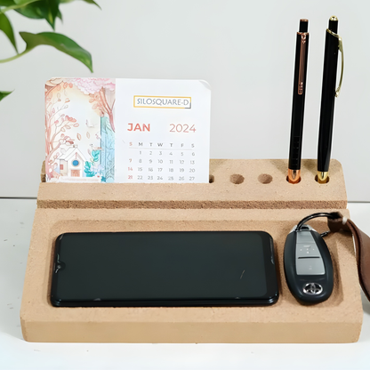 Cork Desk Organiser includng Pen Holder
