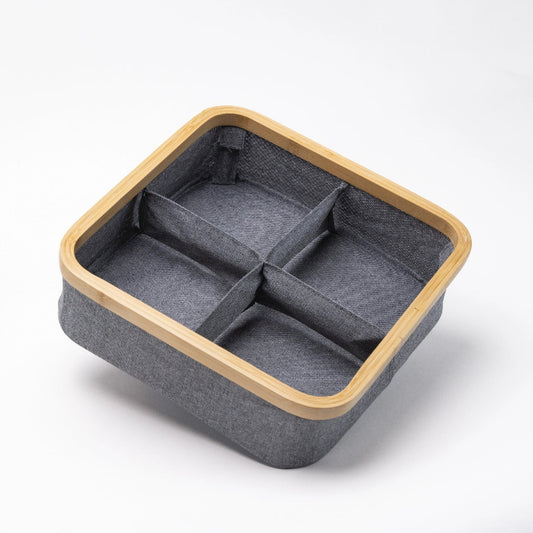 Foldable Wardrobe Organizer - 4-Compartment