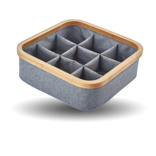 Foldable Wardrobe Organizer - 9-Compartment