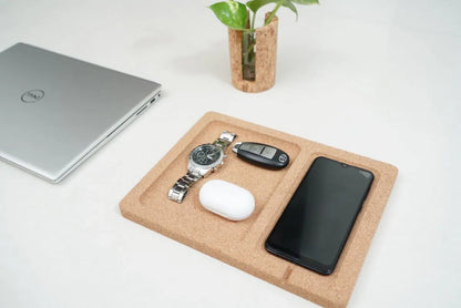 Cork Desk Organiser