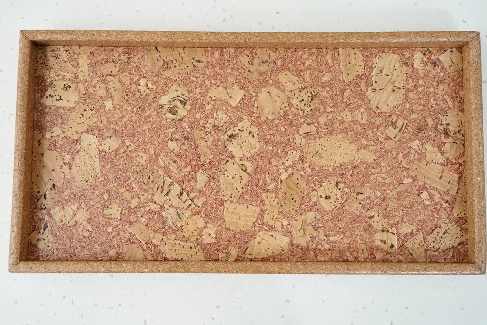 Cork Rectangular Serving Tray