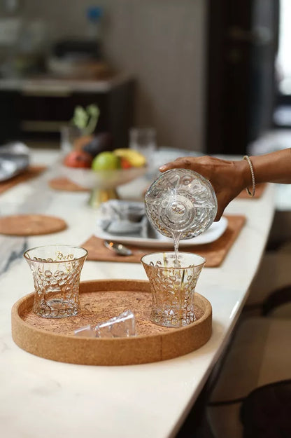 Cork Circular Serving Tray
