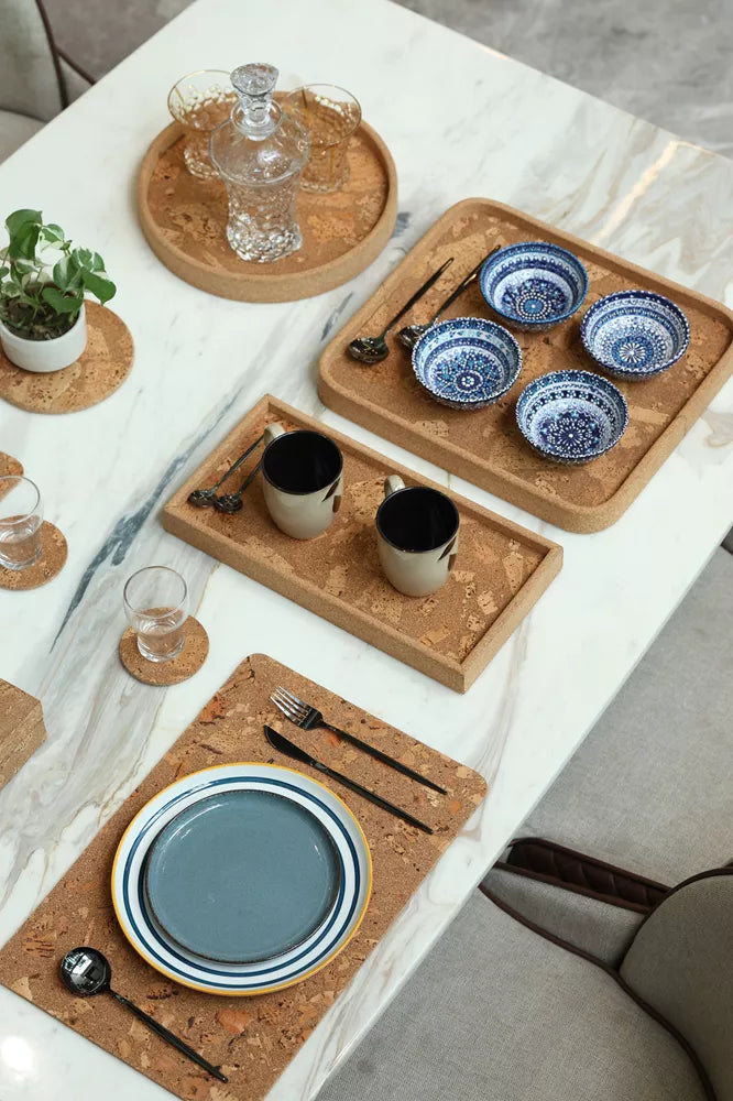 Cork Rectangular Table Mats