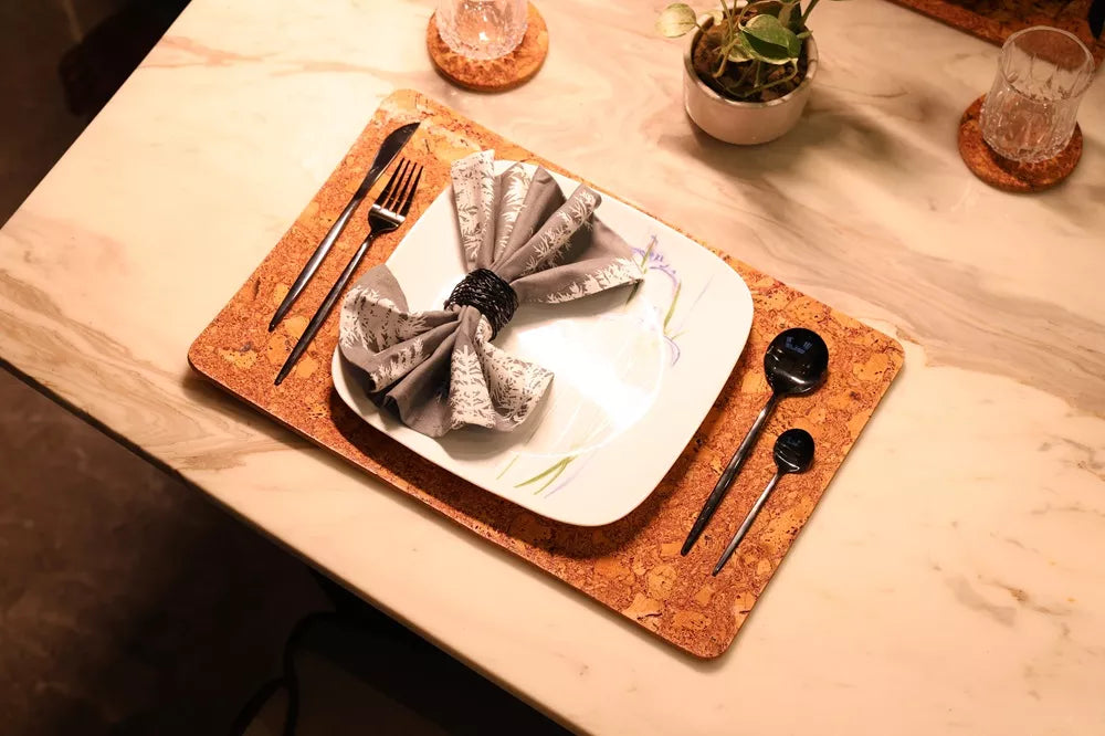 Cork Rectangular Table Mats