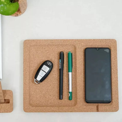 Cork Desk Organiser