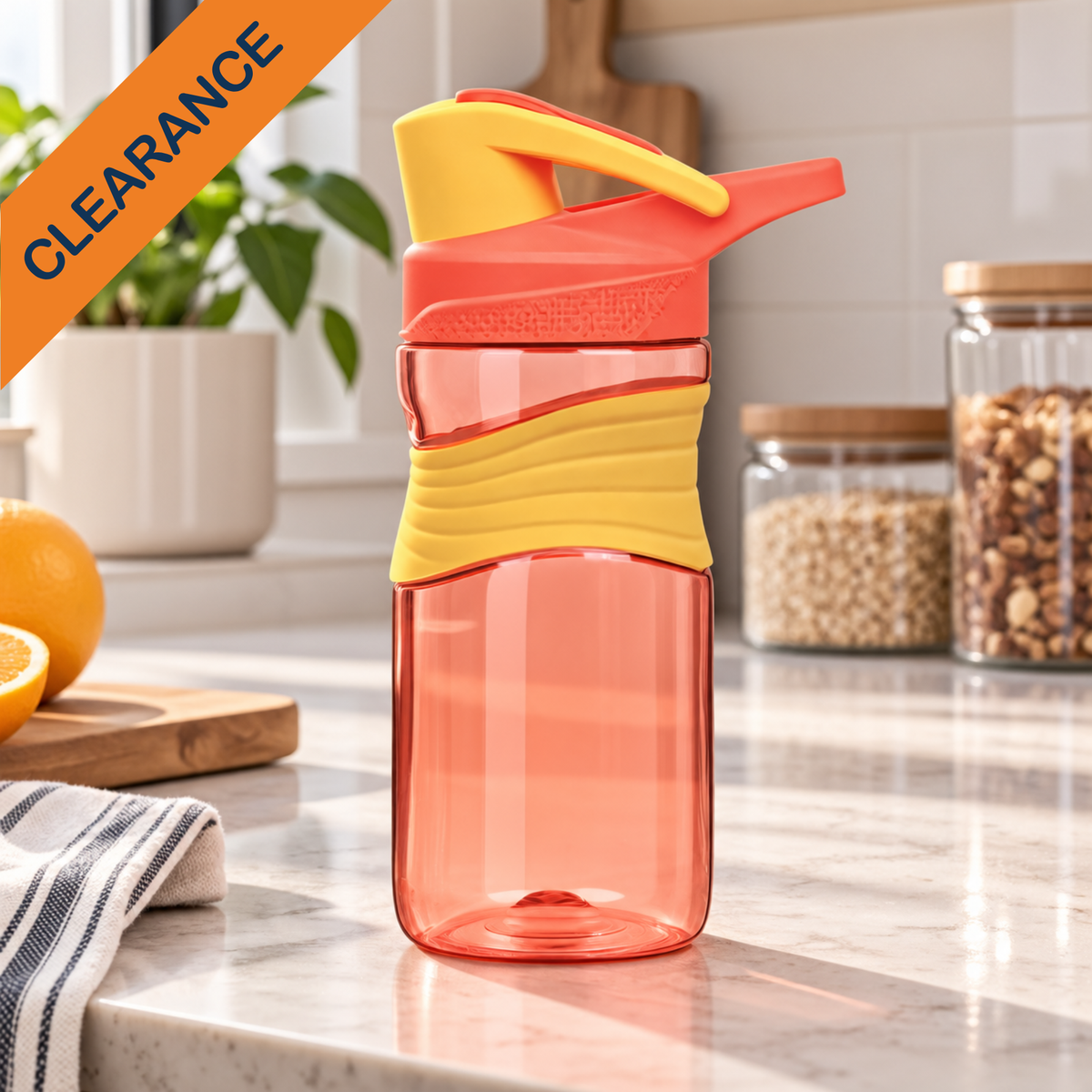 StacPro Tritan Water Bottle — 450ml | BPA-Free, Leakproof | Sports & School Hydration Bottle