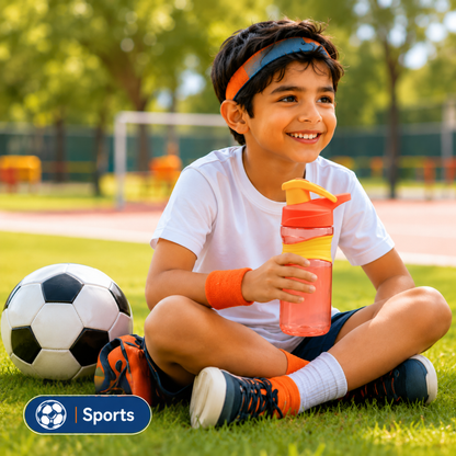 StacPro Tritan Water Bottle — 450ml | BPA-Free, Leakproof | Sports & School Hydration Bottle