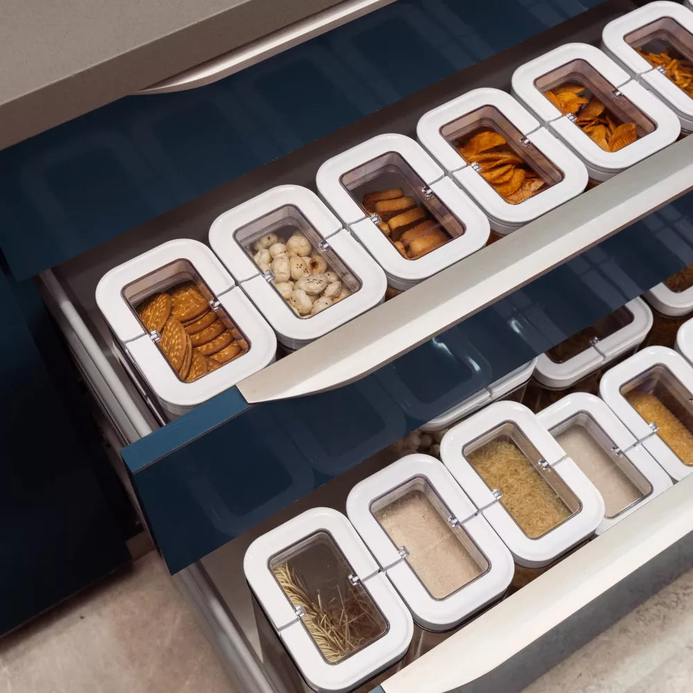 Airtight Kitchen Containers with lock - Fliplok Food Containers