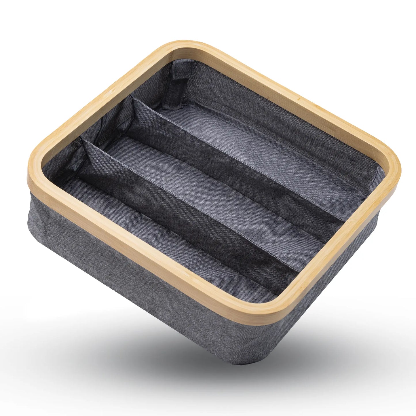 Foldable Wardrobe Organizer - 3-Compartment